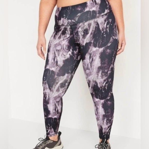 NWT! Granite Grey High-waisted PowerPress 7/8 Length Leggings - Size Small 🏋️ - Picture 8 of 13